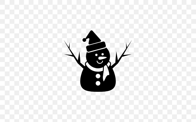 Snowman Christmas Scarf, PNG, 512x512px, Snowman, Black And White, Bonnet, Christmas, Fictional Character Download Free
