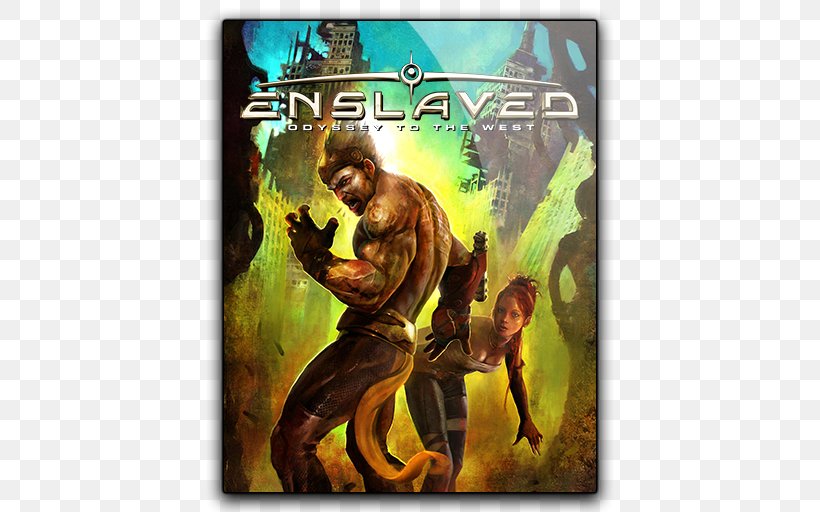 Enslaved: Odyssey To The West Video Game Xbox 360 Ninja Theory Action-adventure Game, PNG, 512x512px, Enslaved Odyssey To The West, Achievement, Actionadventure Game, Adventure Game, Art Download Free
