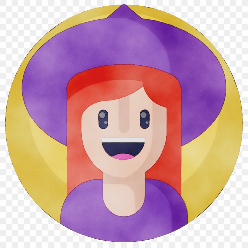 Violet Purple Cartoon Plate Circle, PNG, 1024x1024px, Halloween, Cartoon, Circle, Paint, Plate Download Free