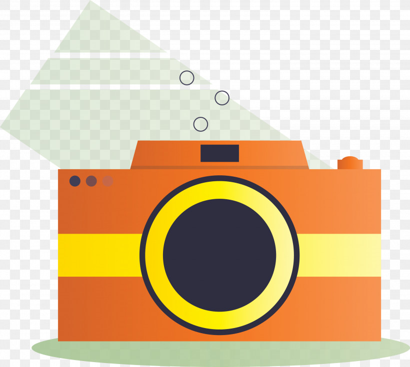 Camera, PNG, 3000x2692px, Camera, Circle, Yellow Download Free