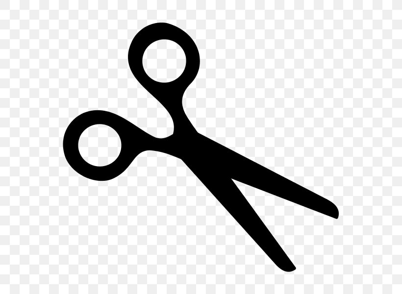Scissors Drawing Silhouette Clip Art, PNG, 600x600px, Scissors, Black And White, Cosmetologist, Drawing, Hair Download Free