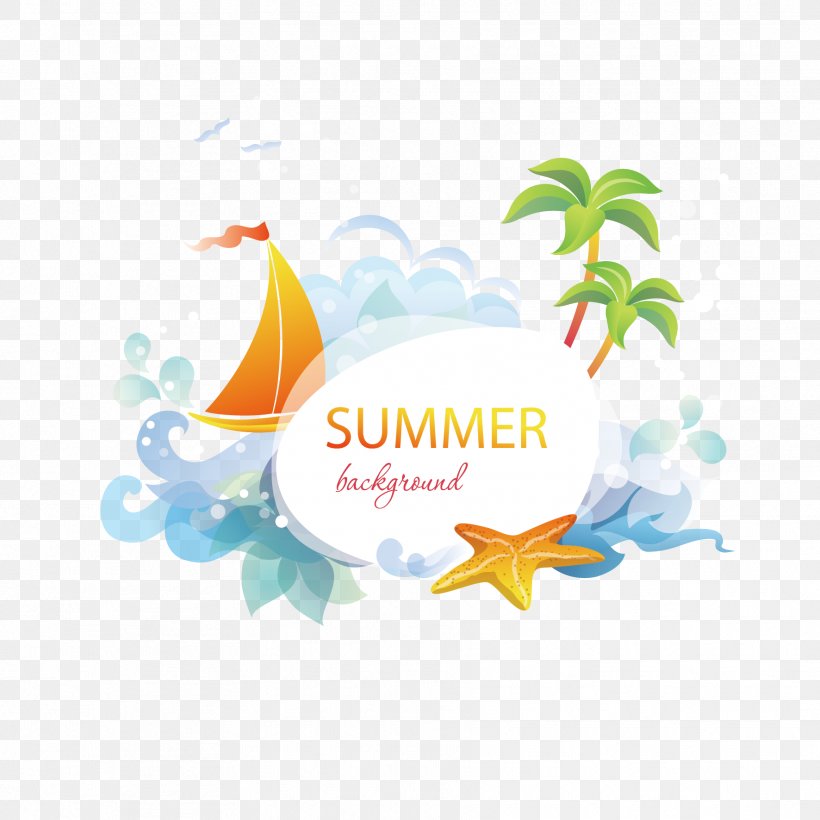 Summer Euclidean Vector, PNG, 1772x1772px, Summer, Artwork, Autumn, Brand, Logo Download Free