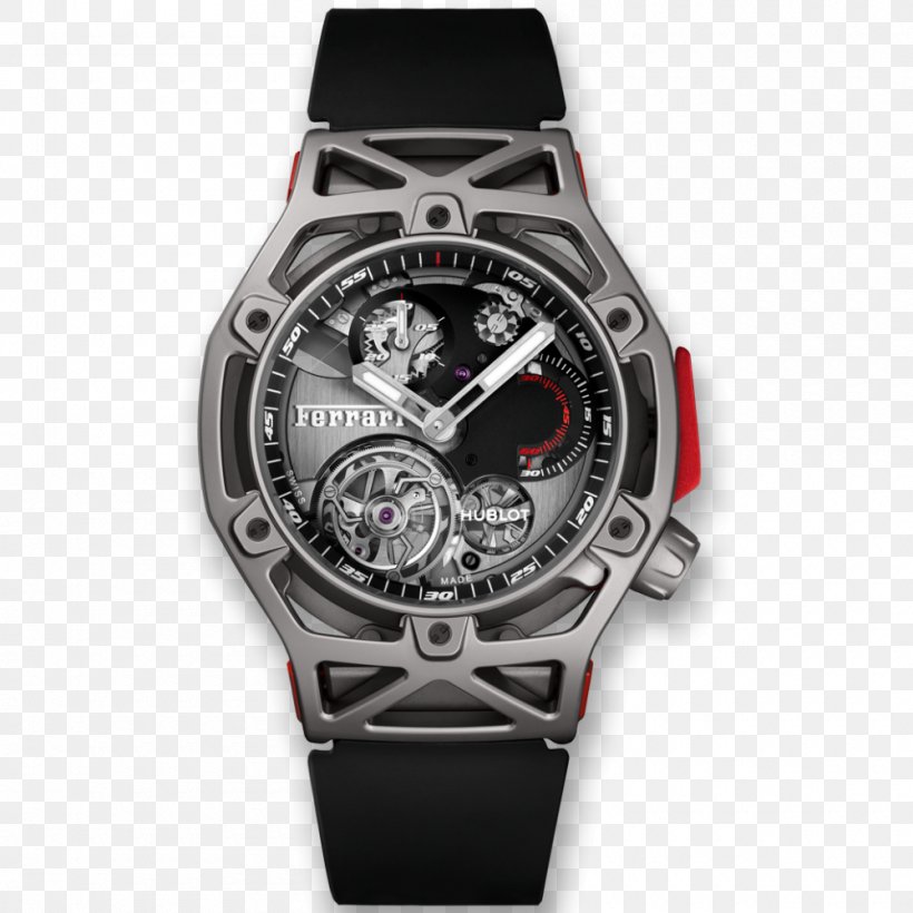 Baselworld Tourbillon Chronograph Hublot Ferrari, PNG, 1000x1000px, Baselworld, Brand, Chronograph, Double Chronograph, Ferrari Download Free