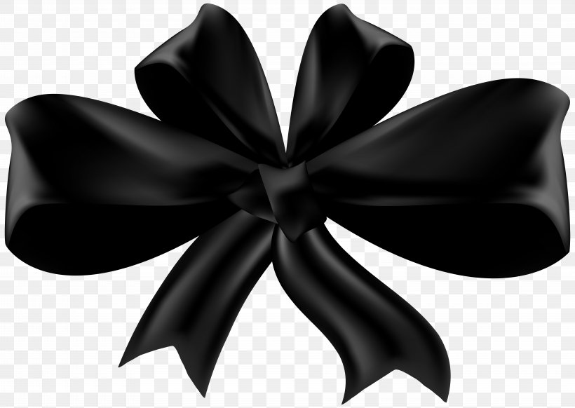 Black Ribbon Clip Art, PNG, 8000x5681px, Black Ribbon, Awareness Ribbon, Black, Black And White, Condolences Download Free