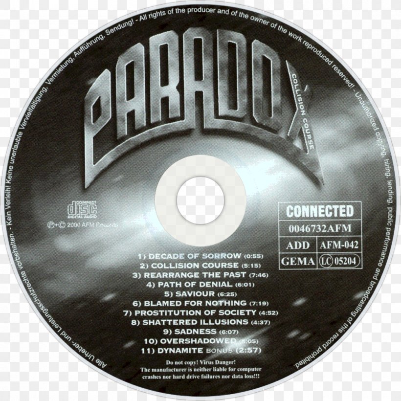 Collision Course Linkin Park Compact Disc Album Paradox, PNG, 1000x1000px, Watercolor, Cartoon, Flower, Frame, Heart Download Free