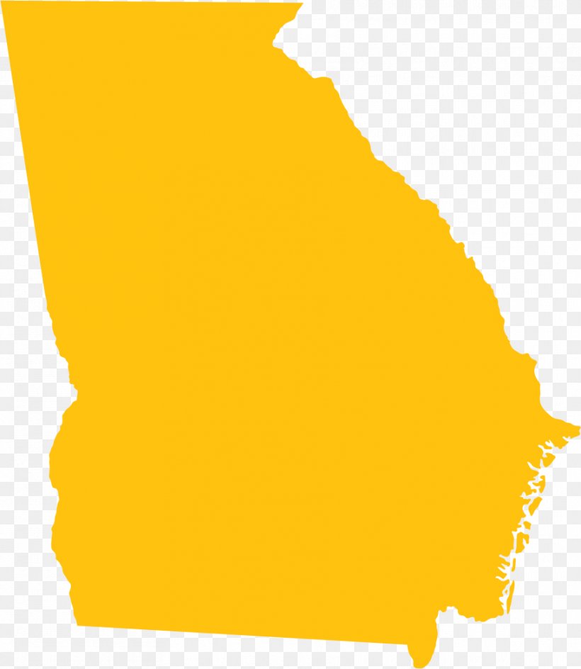 Georgia Clip Art, PNG, 909x1047px, Georgia, Area, United States, Us State, Yellow Download Free