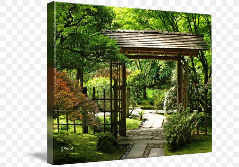 Pergola Landscape Backyard Gazebo Japanese Garden, PNG, 650x573px, Pergola, Backyard, Cottage, Garden, Gate Download Free