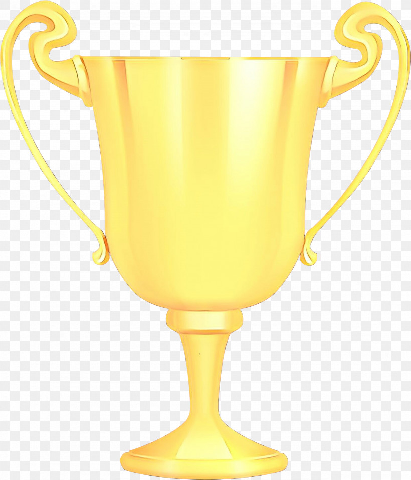 Trophy, PNG, 2566x3000px, Yellow, Beer Glass, Drink, Drinkware, Serveware Download Free