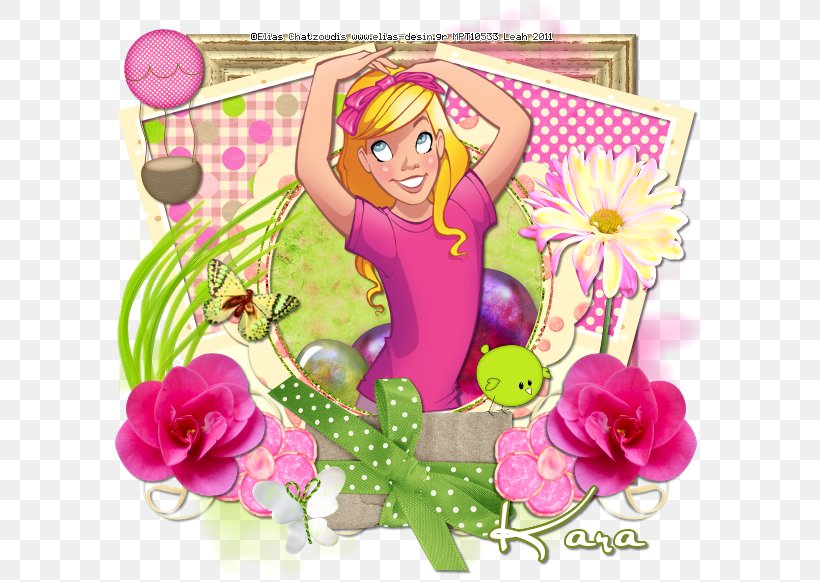 Cut Flowers Floral Design Floristry Flower Bouquet, PNG, 589x582px, Flower, Art, Barbie, Cartoon, Cut Flowers Download Free