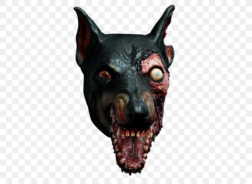 Dobermann Halloween Costume Resident Evil 3: Nemesis Mask, PNG, 600x600px, Watercolor, Cartoon, Flower, Frame, Heart Download Free