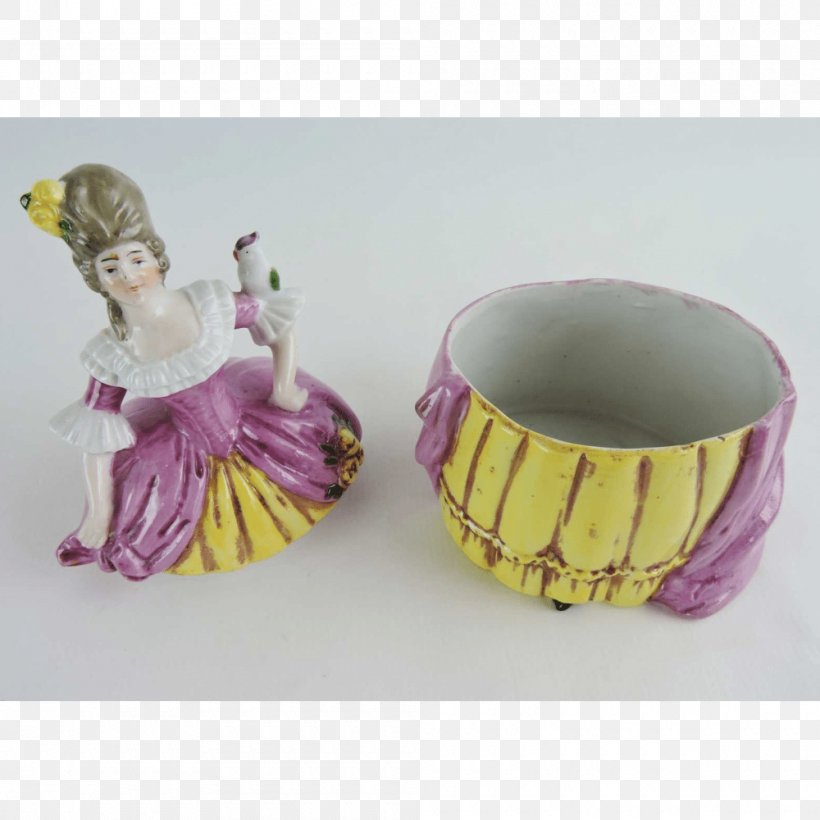 Porcelain Sitzendorf Jar Purple Figurine, PNG, 1000x1000px, Porcelain, Ceramic, Clothing Accessories, Cup, Dress Download Free