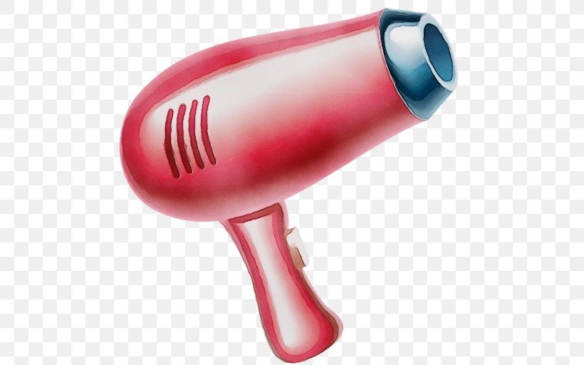 Hair Dryer Home Appliance, PNG, 512x512px, Watercolor, Hair Dryer, Home Appliance, Paint, Wet Ink Download Free