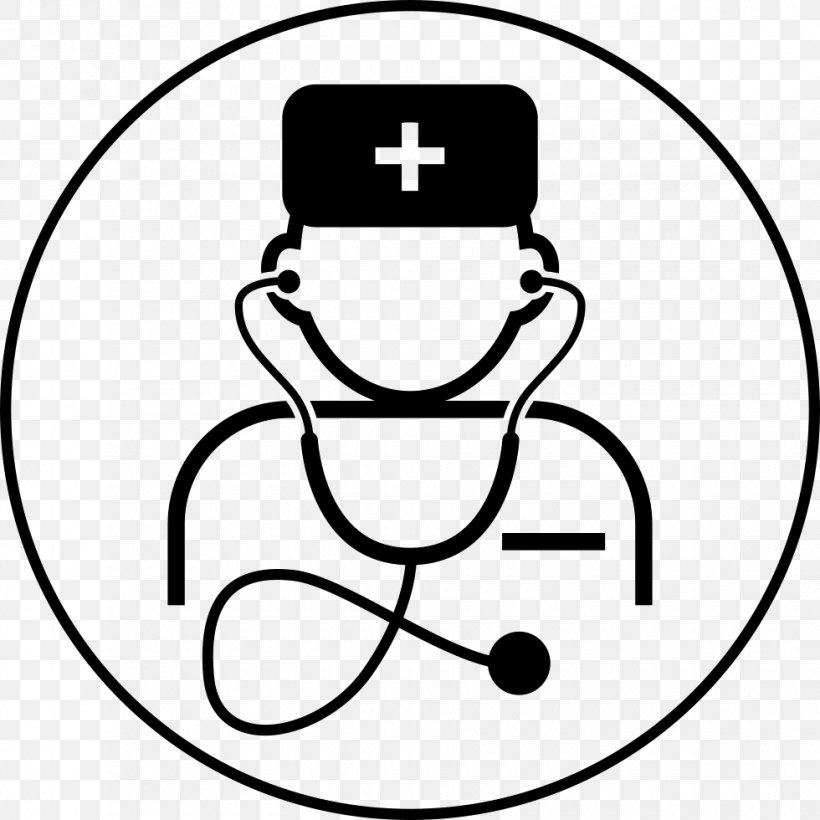 Physician Medicine Health Care, PNG, 980x980px, Physician, Black And White, Headgear, Health Care, Health Professional Download Free
