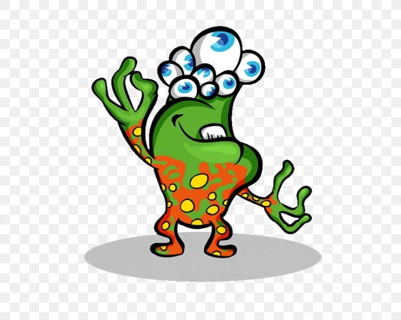 Cartoon Monster, PNG, 829x664px, Cartoon, Alien, Aliens, Amphibian, Area Download Free