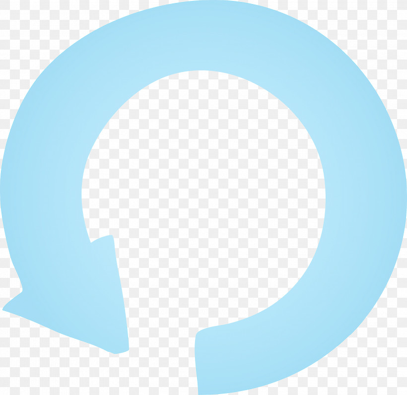 Circle Arrow Arrow, PNG, 3000x2914px, Circle Arrow, Aqua, Arrow, Azure, Blue Download Free