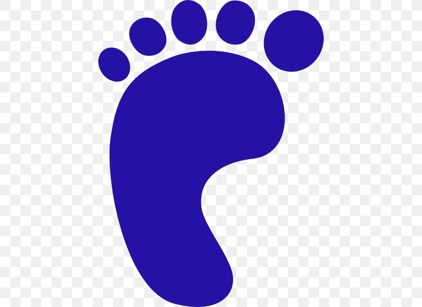 Clip Art Footprint Image Vector Graphics, PNG, 438x598px, Footprint, Area, Baby Foot Easy Pack, Blue, Cobalt Blue Download Free