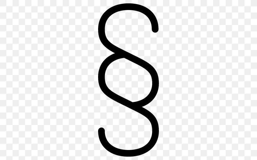 Section Symbol, PNG, 512x512px, Section, Black And White, Body Jewelry, Number, Paragraph Download Free