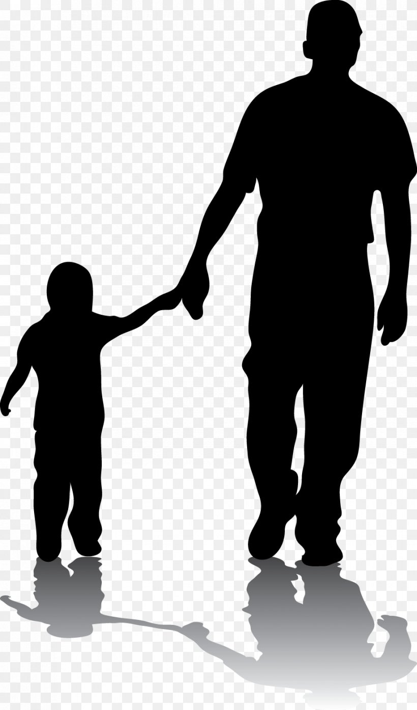 Father Silhouette Son Daughter Family, PNG, 918x1561px, Father, Aggression, Black And White, Child, Community Download Free