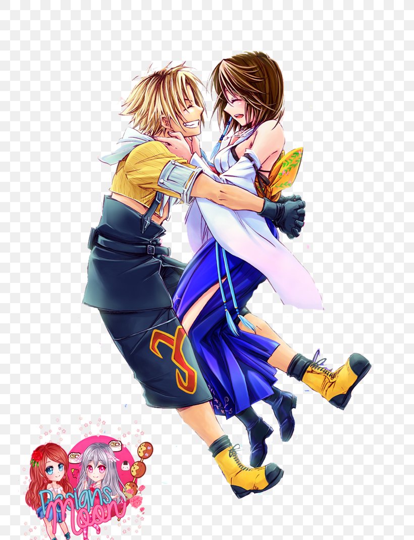 Final Fantasy X-2 Lightning Returns: Final Fantasy XIII Cloud Strife, PNG, 748x1069px, Watercolor, Cartoon, Flower, Frame, Heart Download Free