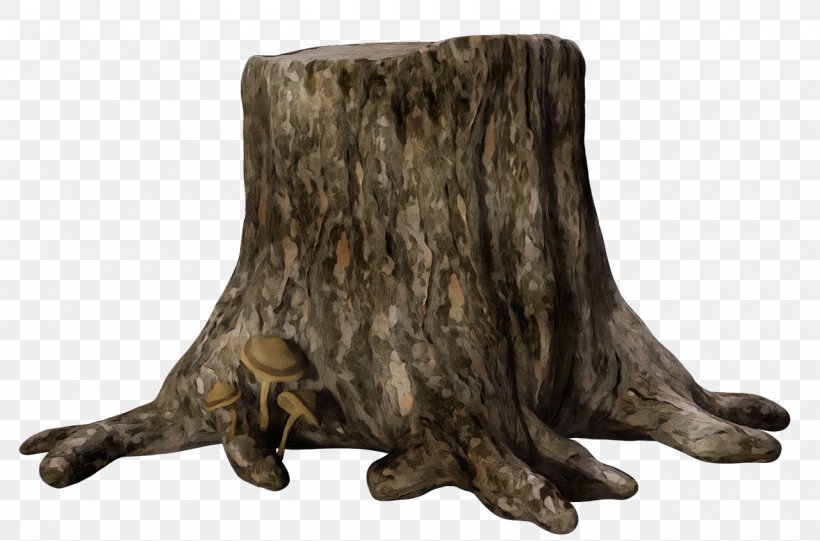 Tree Stump, PNG, 1280x846px, Watercolor, Furniture, Paint, Plant, Table Download Free