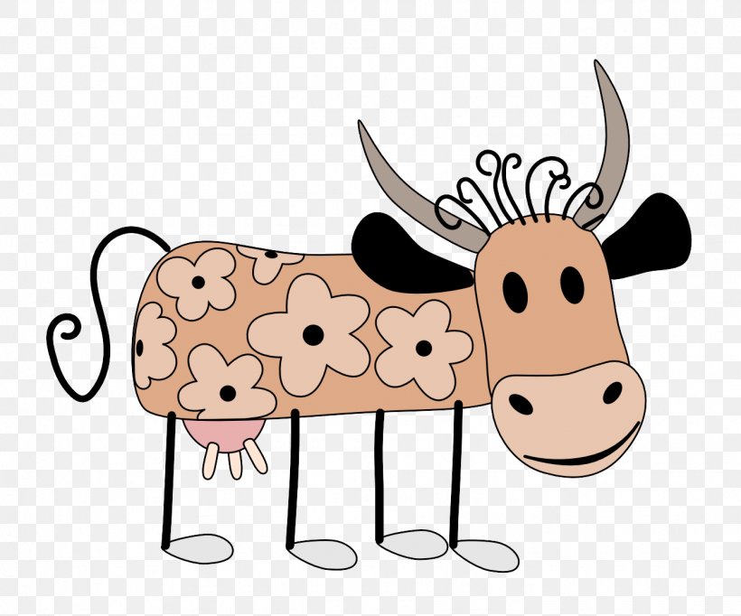 Cartoon Clip Art Bovine Snout Nose, PNG, 1331x1108px, Cartoon, Bovine, Dairy Cow, Fawn, Nose Download Free