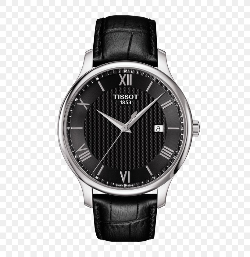 Tissot Men's Tradition Watch Strap Watch Strap, PNG, 555x840px, Tissot, Brand, Cosc, Horlogeband, Jewellery Download Free