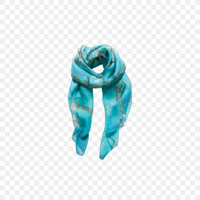 Scarf Turquoise, PNG, 1000x1000px, Scarf, Aqua, Electric Blue, Stole, Turquoise Download Free