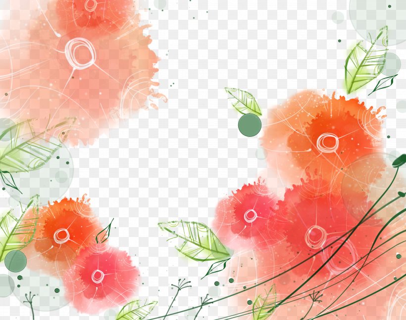 Watercolor Painting Inkstick Illustration, PNG, 4700x3715px, Watercolor Painting, Art, Chinese Painting, Color, Floral Design Download Free