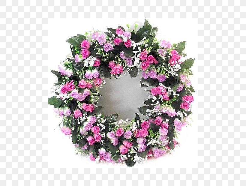 Wreath Artificial Flower Floral Design Cut Flowers, PNG, 500x620px, Wreath, Artificial Flower, Christmas, Color, Cut Flowers Download Free