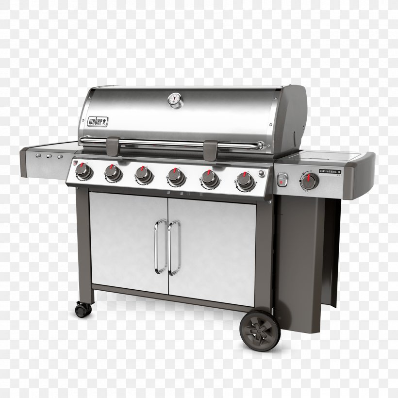 Barbecue Weber Genesis II LX 340 Weber Genesis II LX S-440 Weber Genesis II LX S-240 Weber-Stephen Products, PNG, 1800x1800px, Barbecue, Gas Burner, Gasgrill, Grilling, Kitchen Appliance Download Free