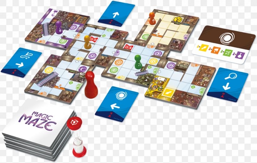 Board Game Magic Maze Party Game Video Game, PNG, 1024x653px, Board Game, Beasts Of Balance, Brand, Communication, Dungeon Crawl Download Free