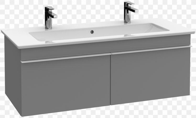 Sink Villeroy & Boch Bathroom Drawer Cabinetry, PNG, 1740x1048px, Sink, Bathroom, Bathroom Accessory, Bathroom Cabinet, Bathroom Sink Download Free