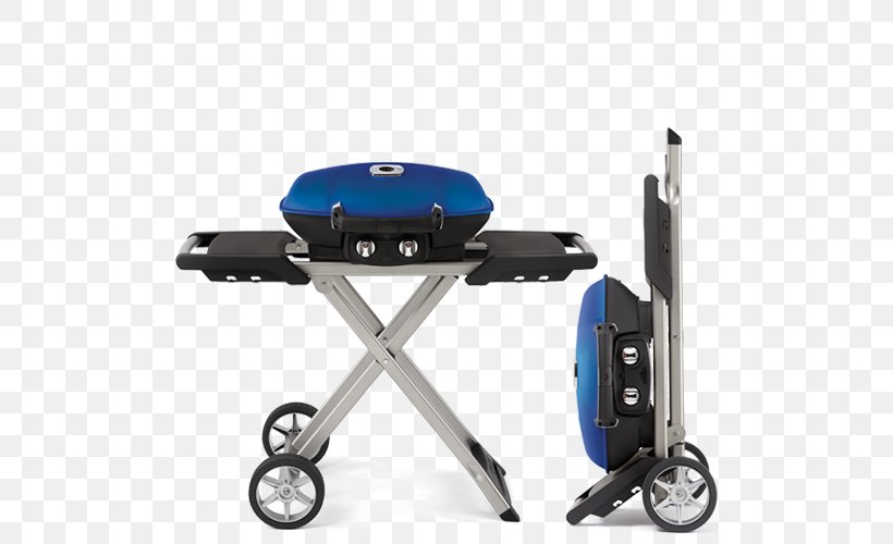 Barbecue Napoleon Portable TravelQ 285 Napoleon TravelQ TQ2225 Grilling Gasgrill, PNG, 500x500px, Barbecue, British Thermal Unit, Cooking, Gasgrill, Griddle Download Free