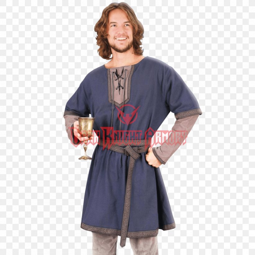 Robe Tunic Clothing Dress Middle Ages, PNG, 850x850px, Robe, Belt, Cloak, Clothing, Costume Download Free