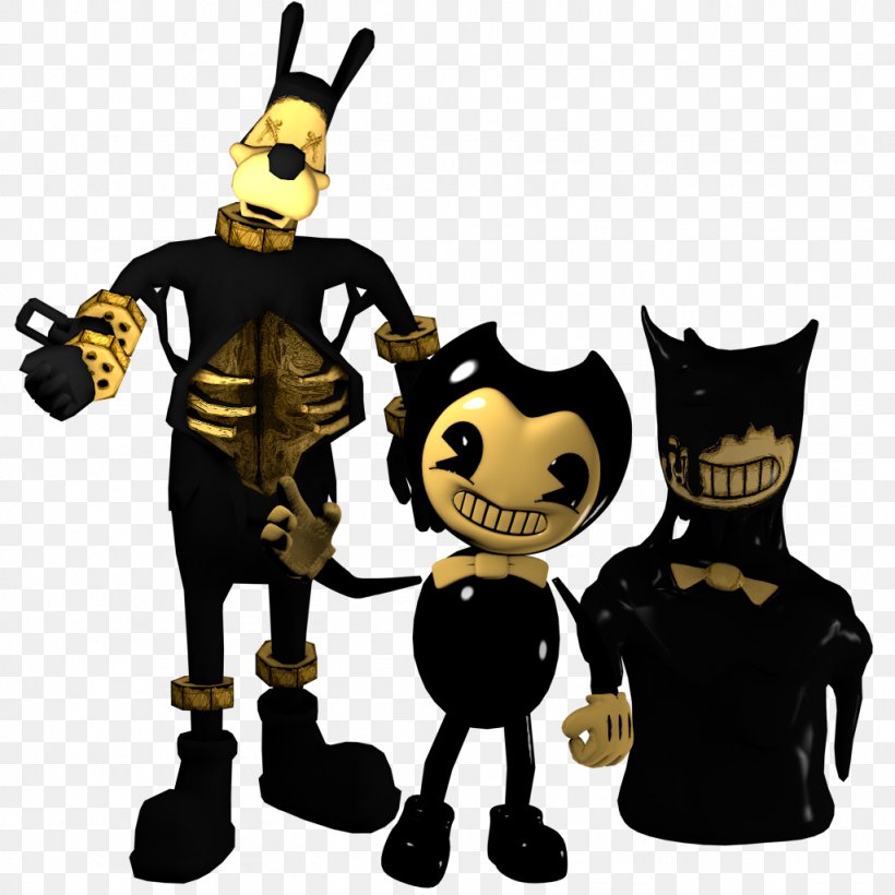 Bendy And The Ink Machine Drawing Frozen Chapter, PNG, 1024x1024px, Bendy And The Ink Machine, Animated Film, Anniversary, Art, Cartoon Download Free