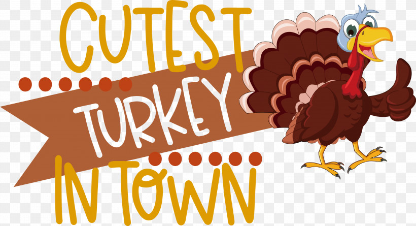 Cutest Turkey Thanksgiving Turkey, PNG, 3000x1629px, Thanksgiving Turkey, Beak, Biology, Birds, Cartoon Download Free