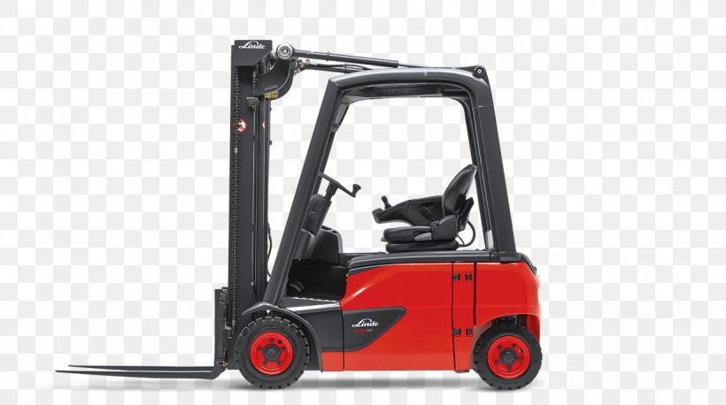 Forklift Linde Material Handling The Linde Group Material-handling Equipment, PNG, 1233x689px, Forklift, Automotive Exterior, Automotive Wheel System, Electric Motor, Electricity Download Free