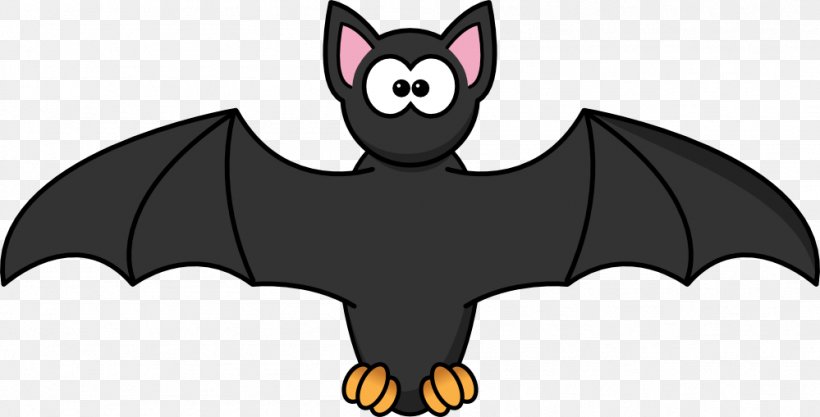 Bat Cartoon Clip Art, PNG, 999x509px, Bat, Animation, Art, Black, Carnivoran Download Free