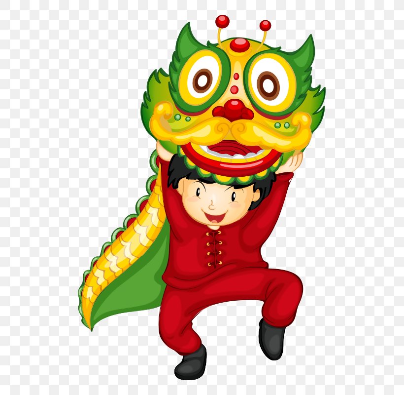 Chinese New Year Dragon Dance Vector Graphics Lion Dance Image, PNG, 800x800px, Chinese New Year, Chinese Dragon, Dragon Dance, Fictional Character, Fruit Download Free