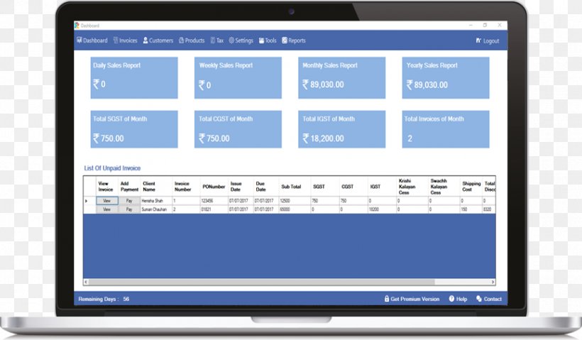 Computer Software Invoice Accounting Software BILLING SOFTWARE QuickBooks, PNG, 865x506px, Computer Software, Accounting, Accounting Software, Area, Brand Download Free