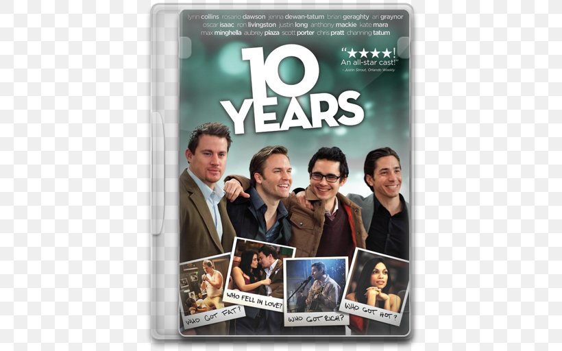 Television Program Film, PNG, 512x512px, 10 Years, Bluray Disc, Channing Tatum, Chris Pratt, Ensemble Cast Download Free