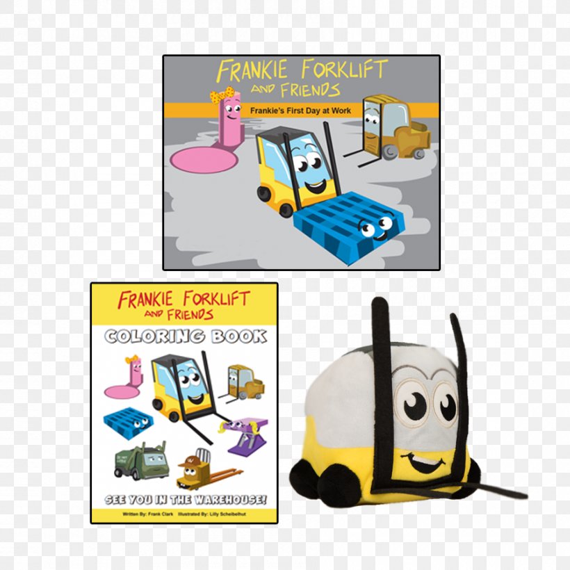 Frankie Forklift And Friends, PNG, 900x900px, Forklift, Area, Book, Book Series, Brand Download Free
