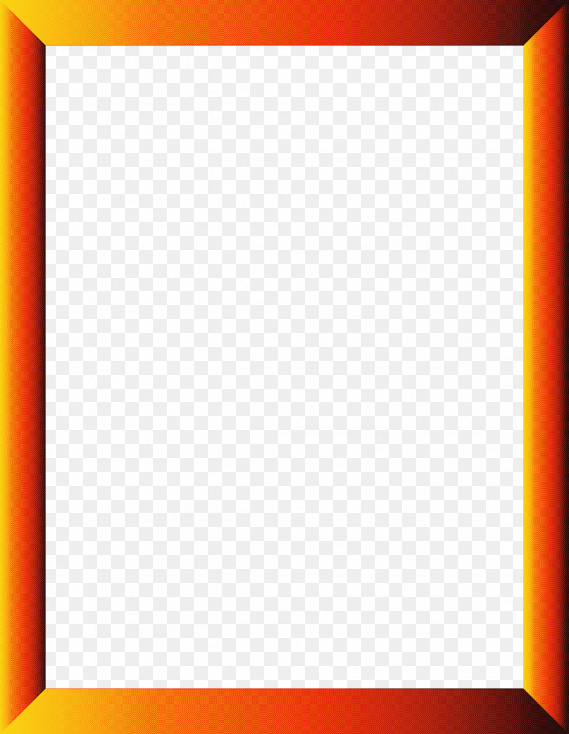 Picture Frame Photo Frame, PNG, 2324x3000px, Picture Frame, Line, Material Property, Orange, Photo Frame Download Free