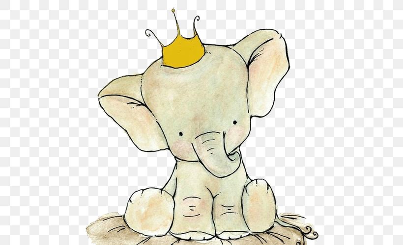 African Elephant Drawing Cuteness Clip Art, PNG, 500x500px, African Elephant, Animal Figure, Art, Art Museum, Artwork Download Free