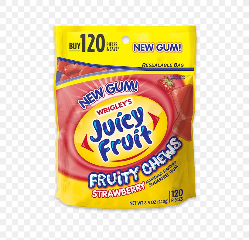 Chewing Gum Juice Juicy Fruit Starburst Wrigley Company, PNG, 512x788px, Chewing Gum, Bubble Gum, Chewing, Extra, Flavor Download Free