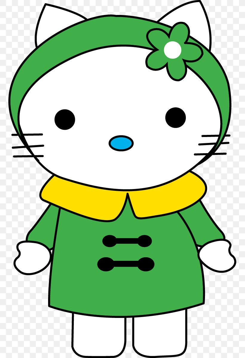 Coloring Book Hello Kitty Winter Clothing Coat, PNG, 763x1197px, Coloring Book, Area, Artwork, Black And White, Child Download Free