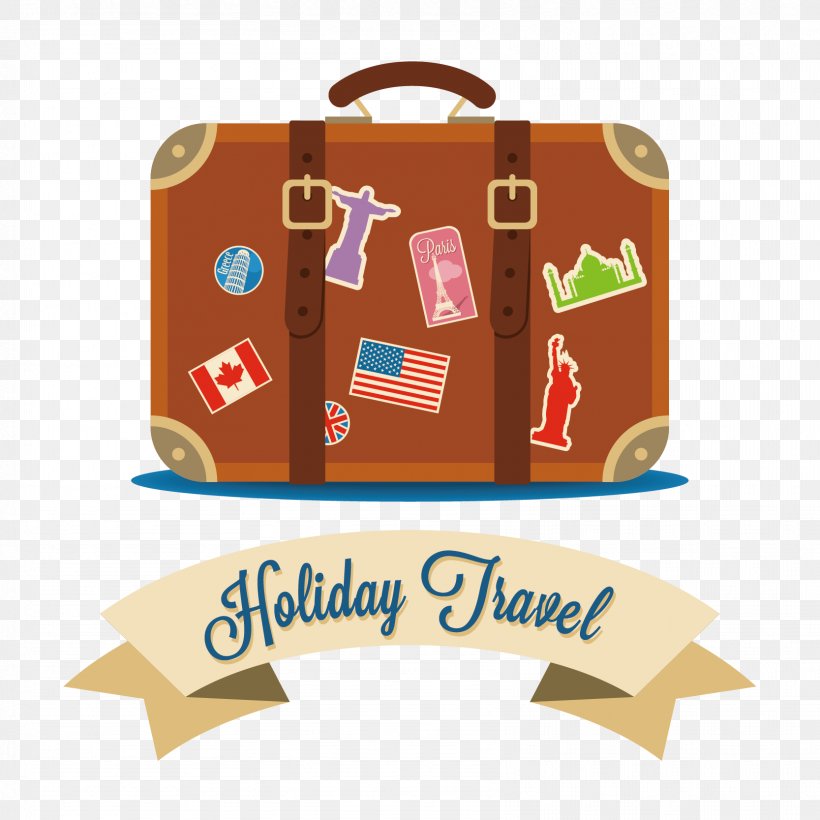 Travel Suitcase Illustration, PNG, 1667x1667px, Travel, Baggage, Box, Brand, Cartoon Download Free