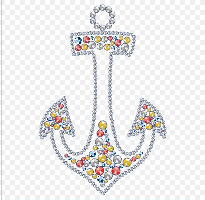 Anchor Diamond Color, PNG, 810x800px, Anchor, Body Jewelry, Color, Color Printing, Diamond Download Free