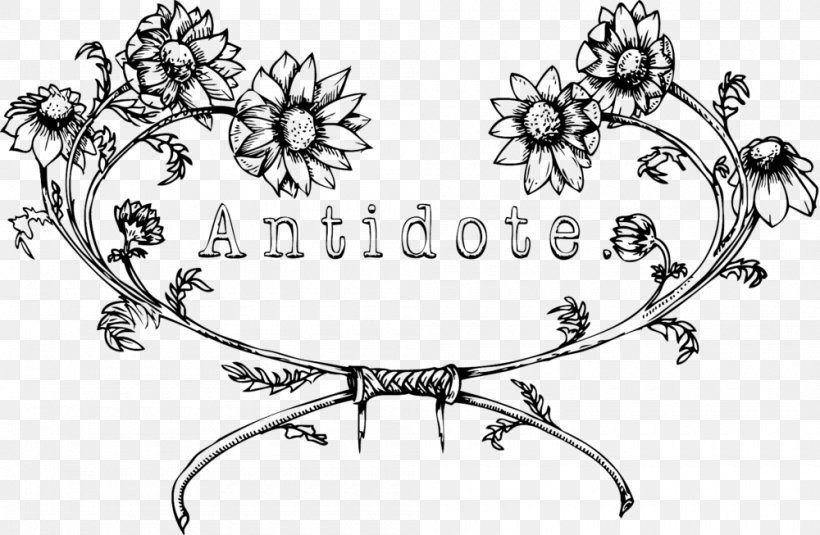 Antidote Apothecary + Tea Bar Floral Design Art Alternative Health Services ANTIDOTE STORE, PNG, 1000x653px, Floral Design, Alternative Health Services, Art, Artwork, Black And White Download Free