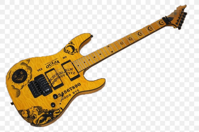 Bass Guitar Acoustic-electric Guitar Acoustic Guitar ESP Kirk Hammett, PNG, 1000x666px, Watercolor, Cartoon, Flower, Frame, Heart Download Free